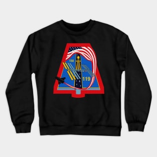 Black Panther Art - NASA Space Badge 86 Crewneck Sweatshirt